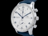 IWC Portuguese Chronograph White Arabic Blue - Iwc Guarantee IW371446